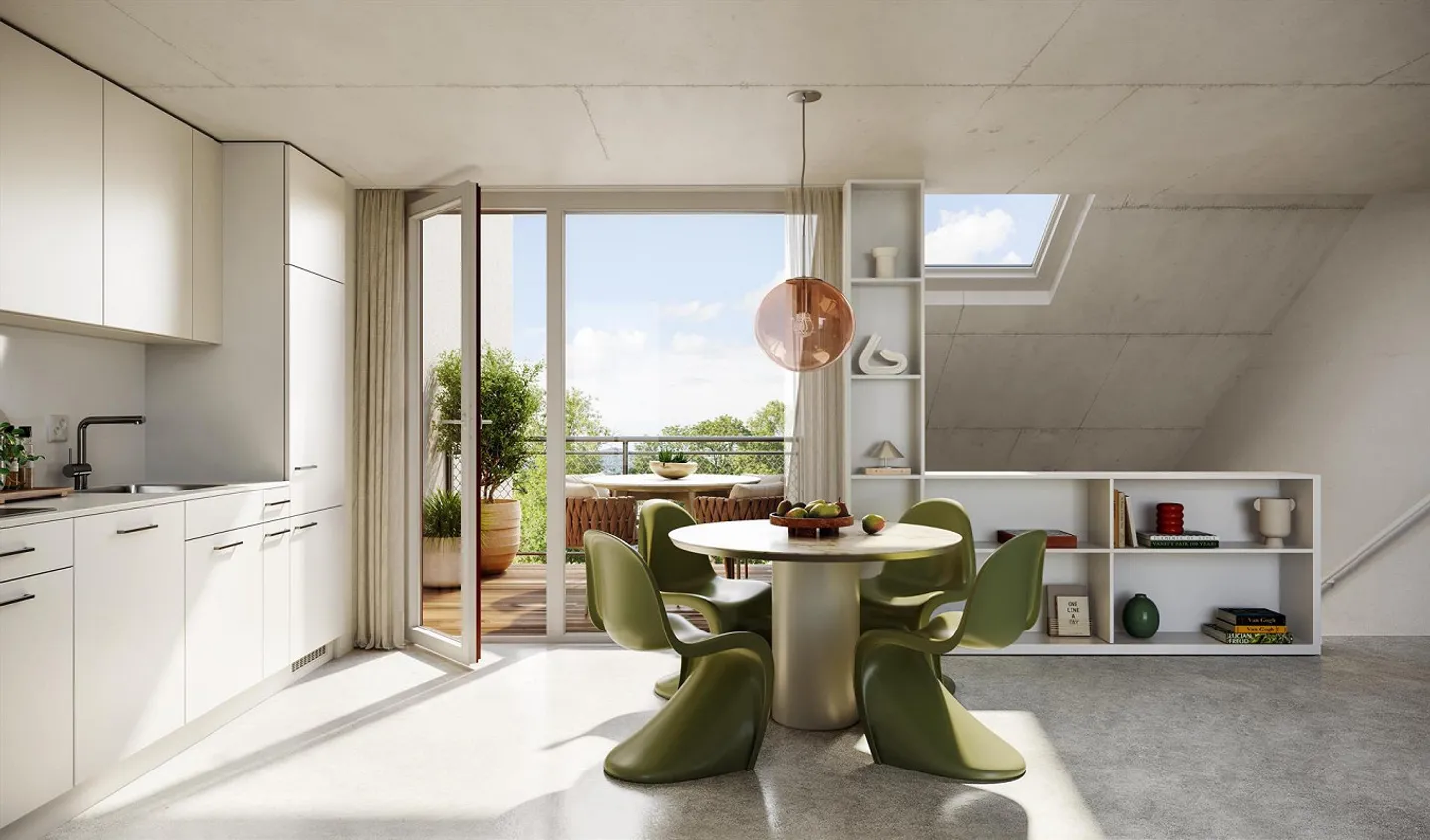 Appartement en duplex de 4,5 pièces à Bülach - Photo 1 sur 5