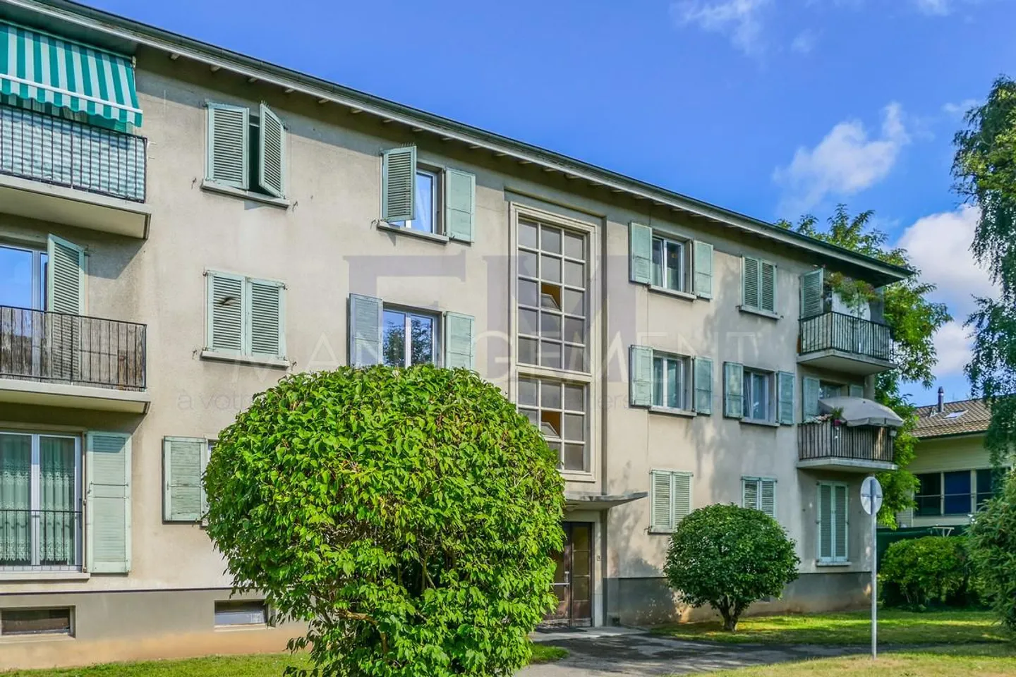 Chêne-Bourg, Av. Petit-Senn, 3 Zimmer ca. 44 m2 im Erdgeschoss - Foto 1 von 2