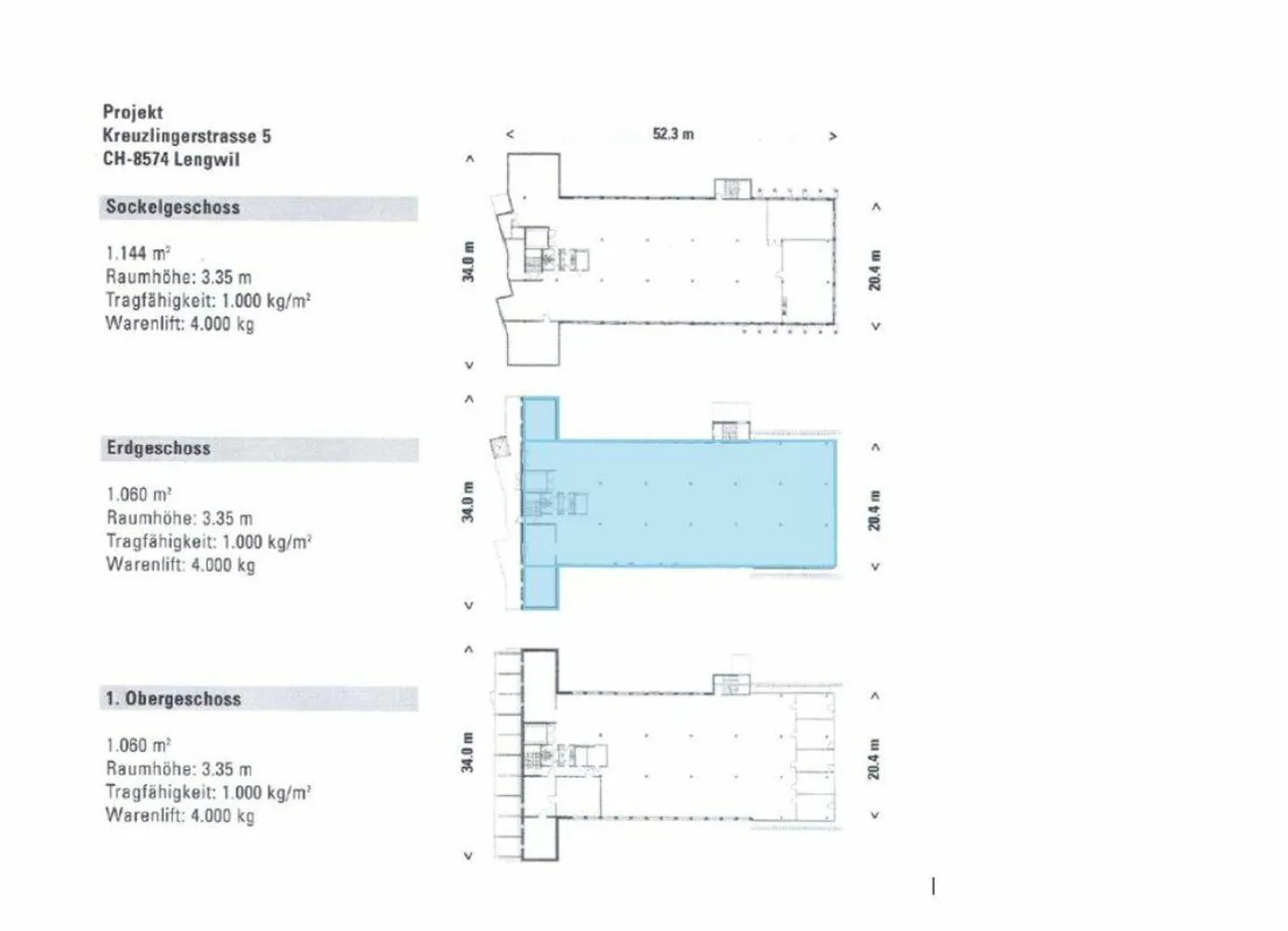 Intero piano in affitto - 1'060 m² di spazio commerciale - Foto 8 di 10