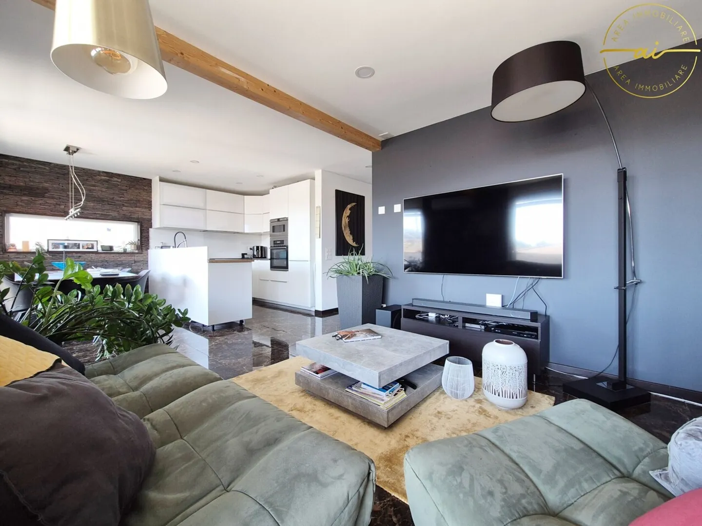 3-ZIMMER-ATTIKAWOHNUNG MIT GROSSER BALKON IN SOLDUNO - Foto 2 von 13