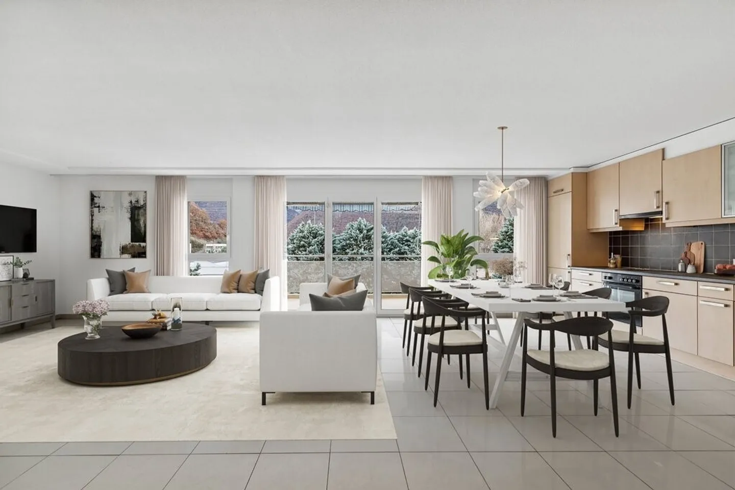 Spacious Apartment in Sierre - Photo 2 of 9