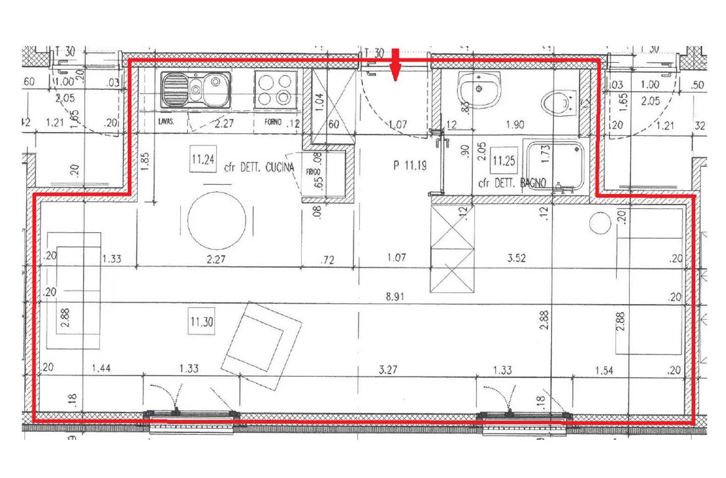 Appartement à louer à Giubiasco, élégant studio meublé - Photo 2 sur 10
