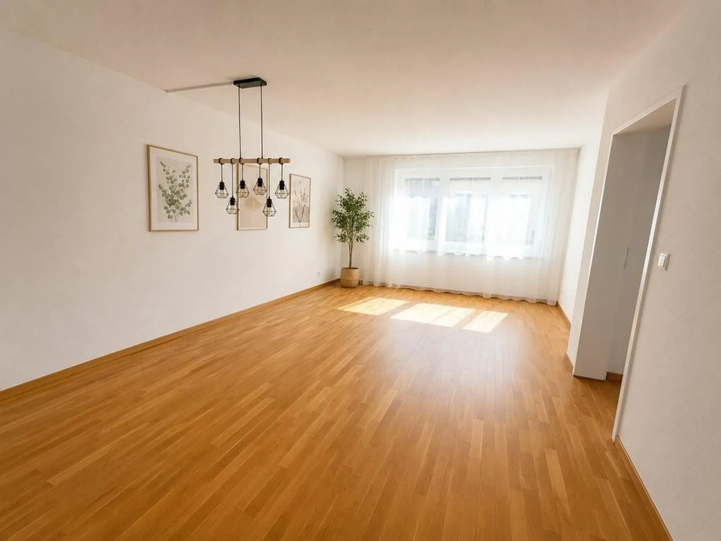 Charmante Wohnung in Schliern - Foto 3 von 8