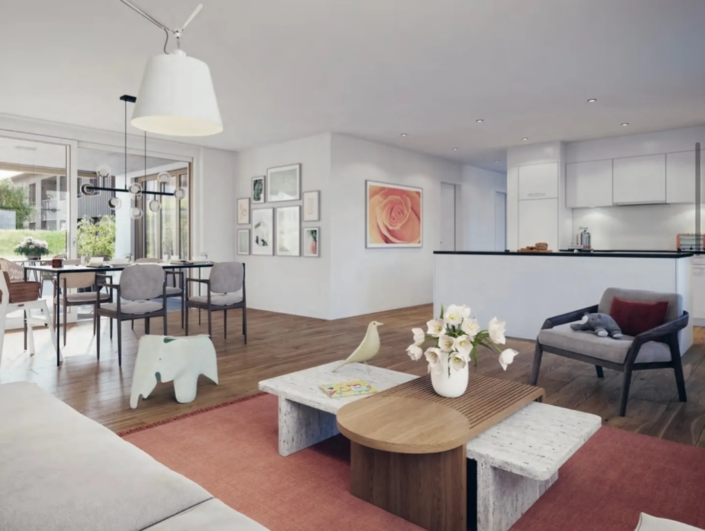 Appartement moderne avec loggia - Photo 2 sur 5