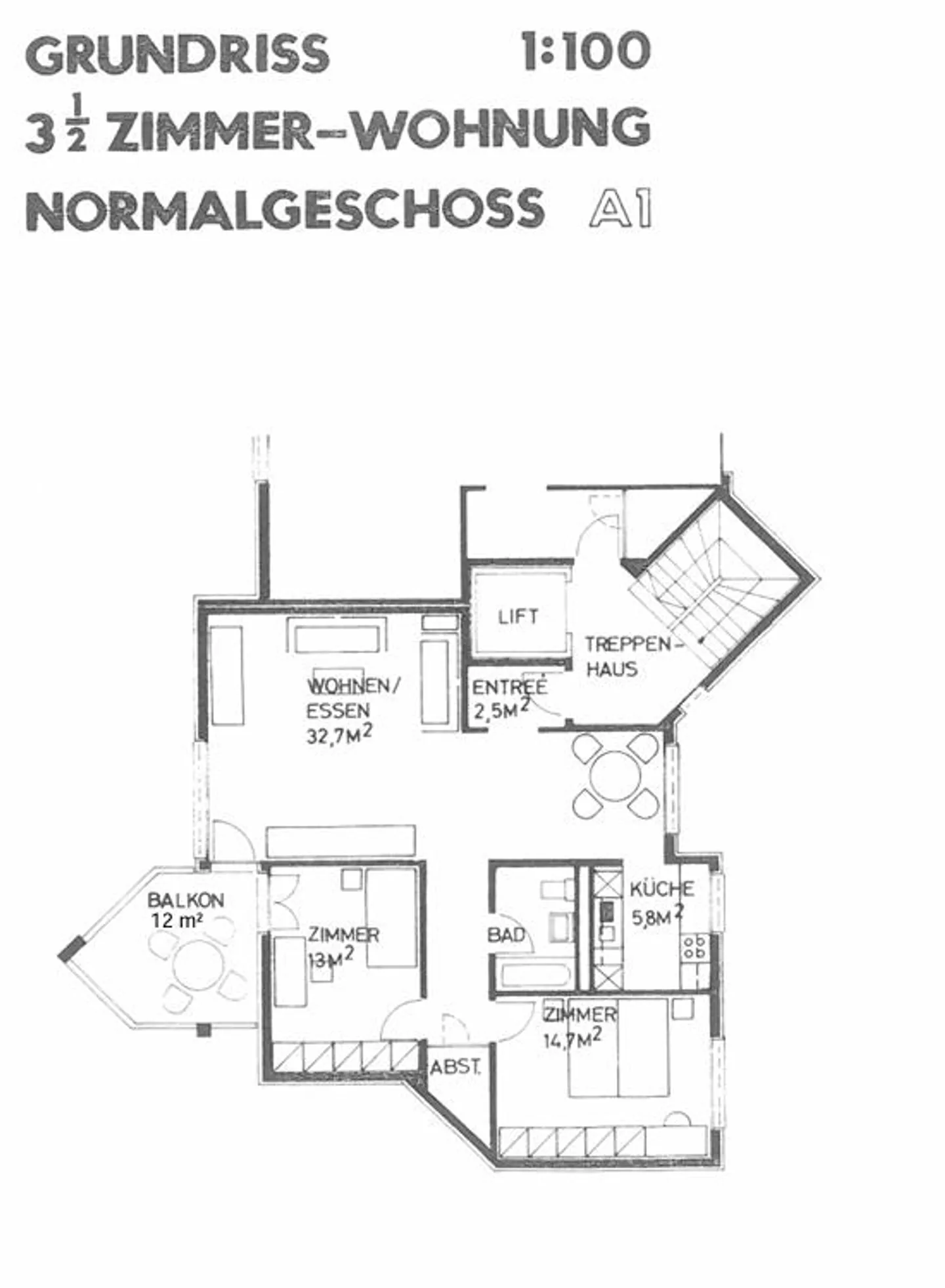 Appartement de 3,5 pièces au rez-de-chaussée avec perspective et parking - Photo 10 sur 10