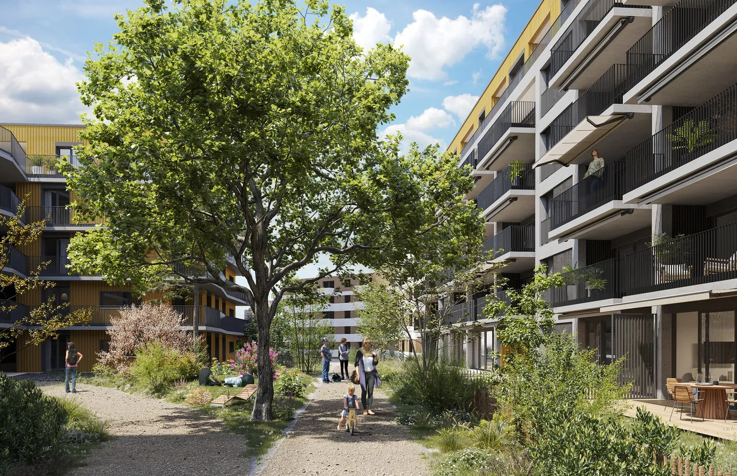 3.5 stanze nuove con balcone - A19-203 - Foto 7 di 11