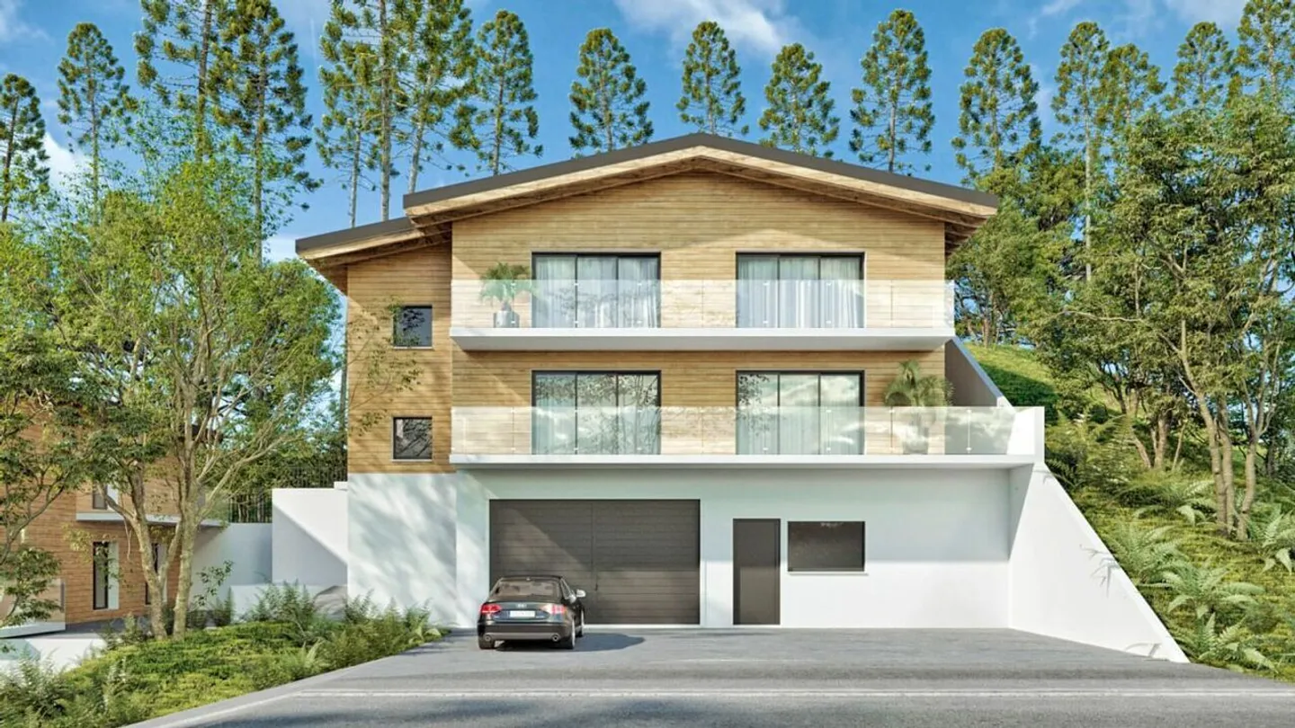 Grande chalet di 5,5 stanze con seminterrato e garage doppio, su piano con tutte le finiture a discrezione dell'acquirente. - Foto 1 di 15