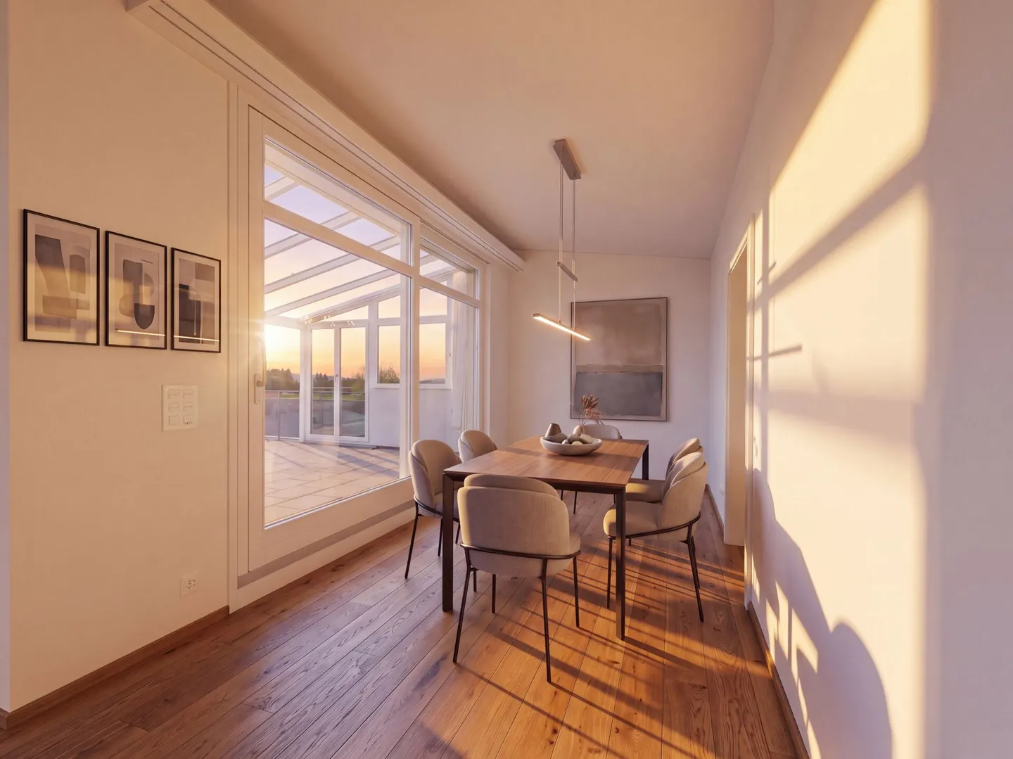 Panorama montano privato - Maisonette con terrazza soleggiata a sud - Foto 6 di 14