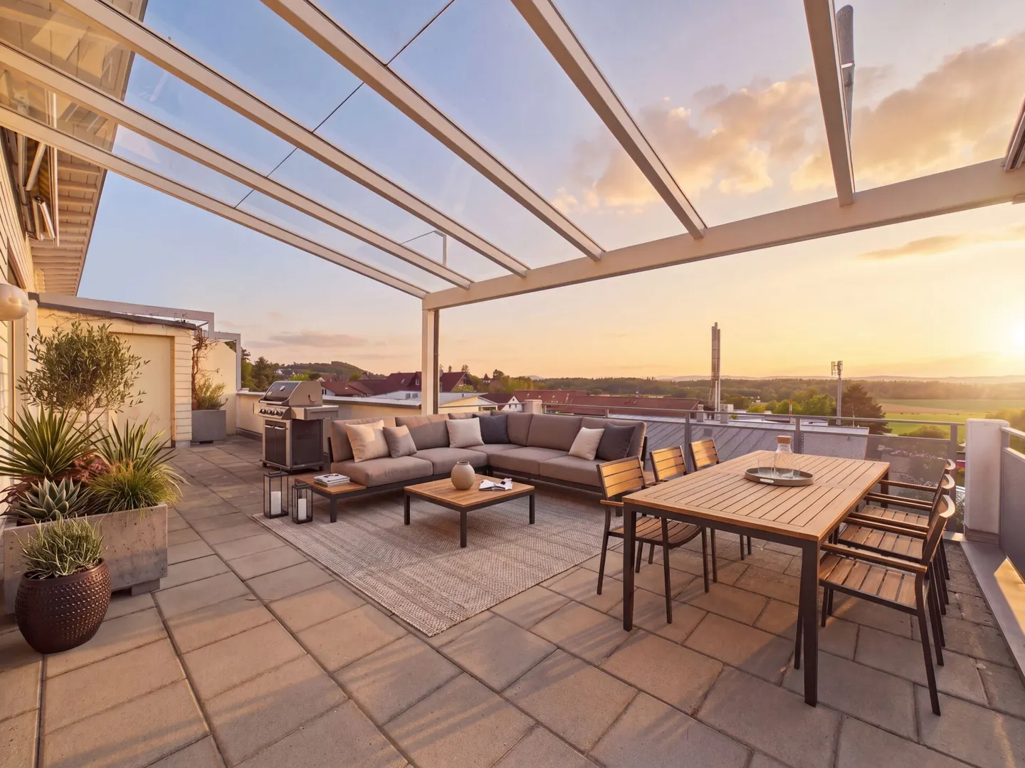 Panorama montano privato - Maisonette con terrazza soleggiata a sud - Foto 1 di 14