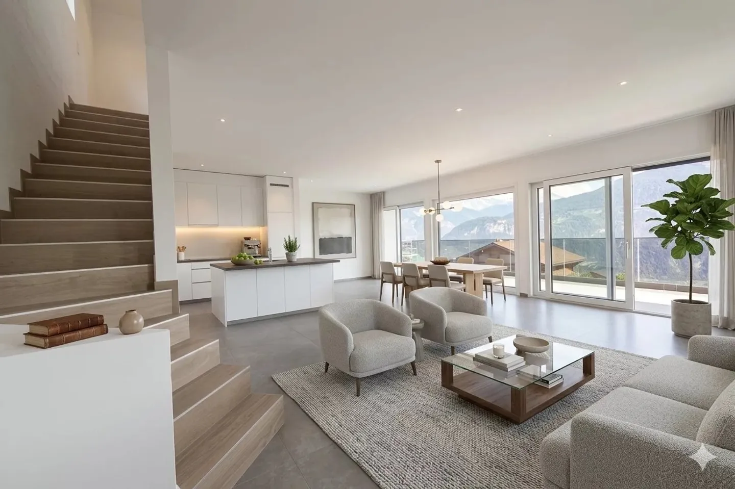 Moderne Villa mit Panoramablick - Foto 1 von 13