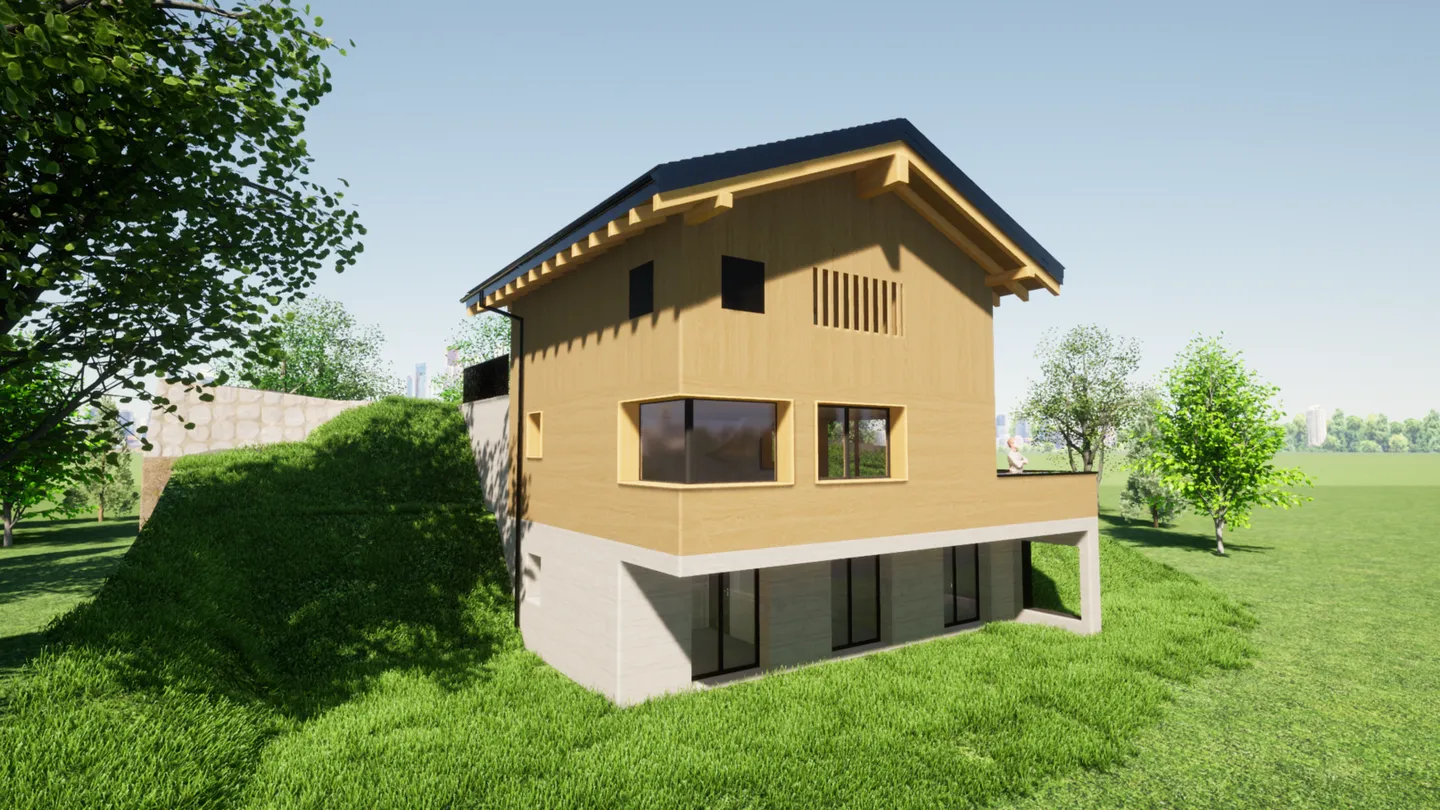 Terreno - 1'264 M2 - Chadonne (Liddes) - Foto 1 di 5