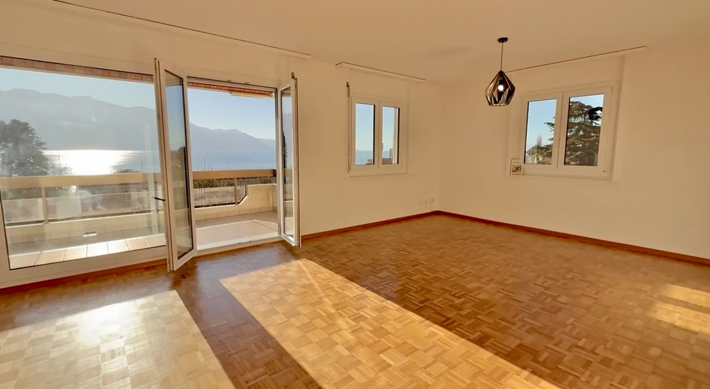 Vue imprenable sur le Léman! Lumière,confort & art de vivre à Corseaux - Photo 4 sur 14