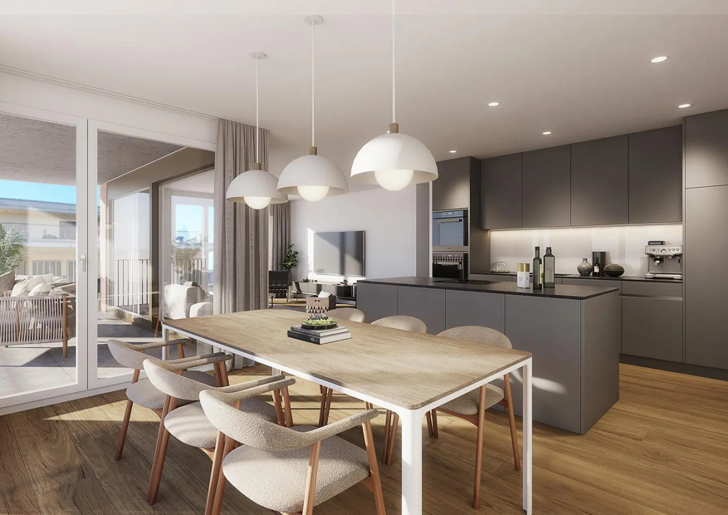NEL PARCO CITTADINO - LA TUA CASA NEL VERDE / APPARTAMENTI DI NUOVA COSTRUZIONE DI 3 ½ LOCALI - Foto 3 di 13