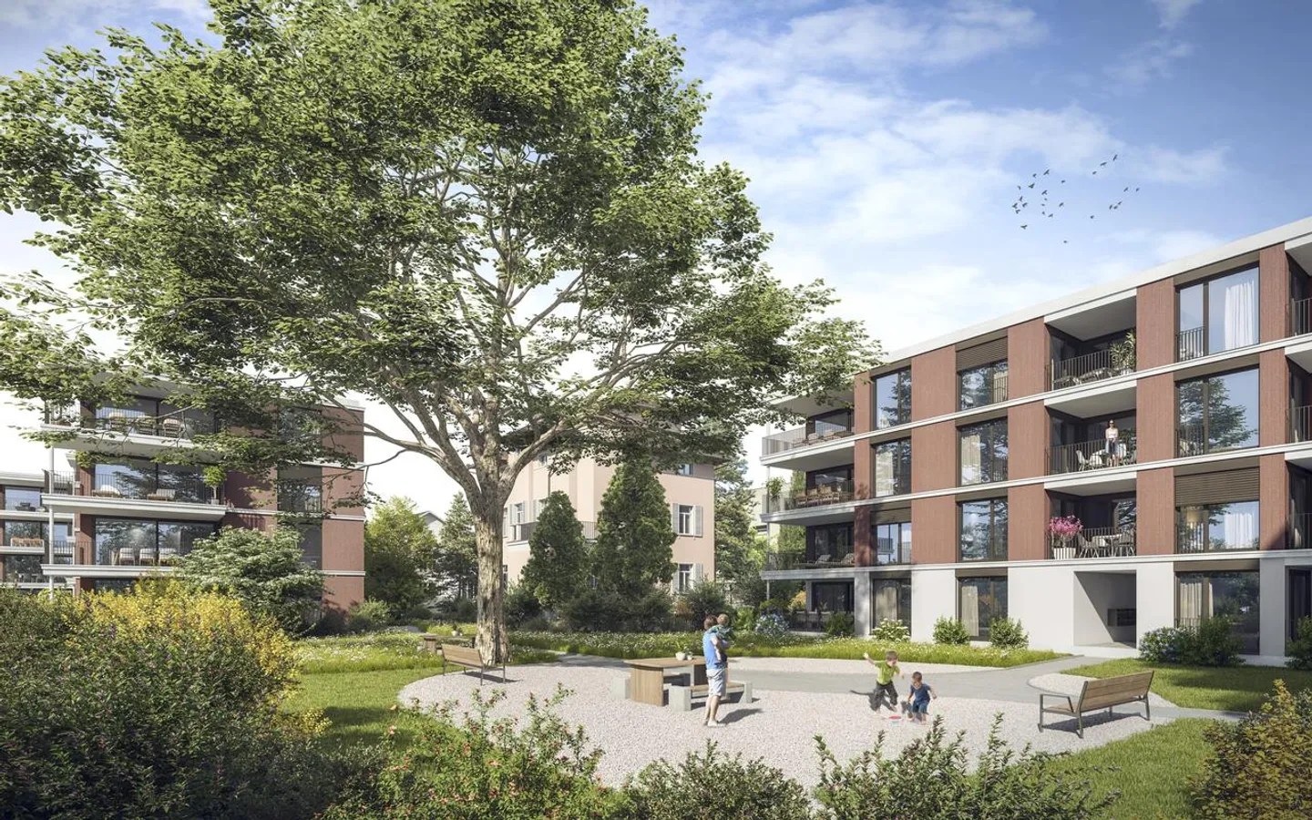 NEL PARCO CITTADINO - LA TUA CASA NEL VERDE / APPARTAMENTI DI NUOVA COSTRUZIONE DI 3 ½ LOCALI - Foto 9 di 13