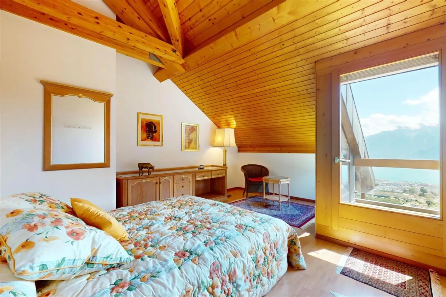 In JONGNY, beautiful 4.5-room apartment with breathtaking lake view! - Photo 8 of 13