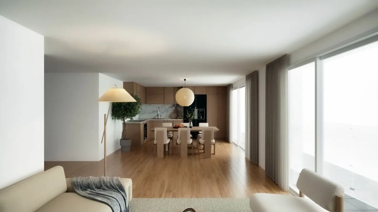 Elegant 4.5-Room Penthouse Apartment with Cellar and Double Garage - Photo 4 of 13