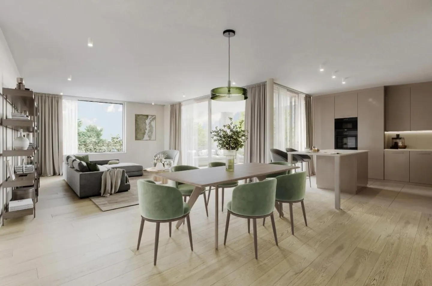 Exceptional furnished new apartment with loggia and unobstructed view - Photo 2 of 7