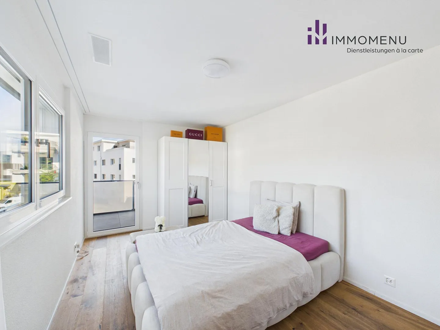 Moderno appartamento duplex di 4,5 locali con giardino a sud e vista sulle montagne - Foto 7 di 17