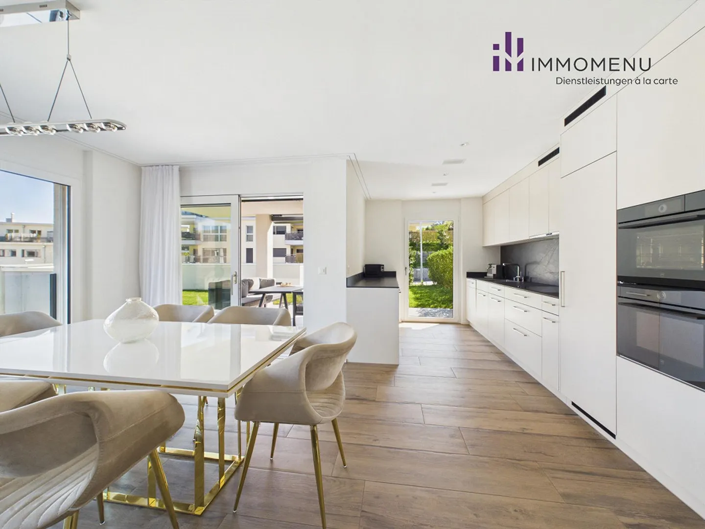 Moderno appartamento duplex di 4,5 locali con giardino a sud e vista sulle montagne - Foto 5 di 17