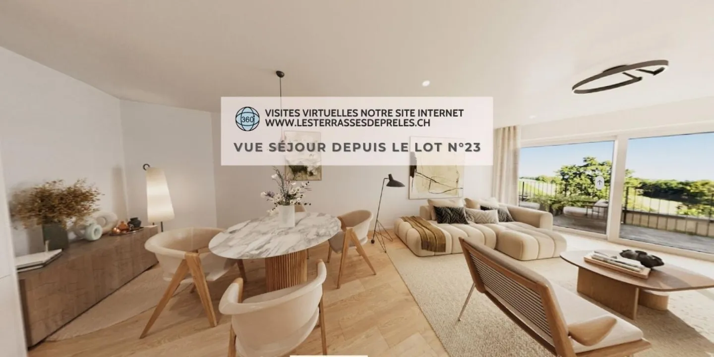 Appartement Charmant avec Vue sur le Lac - Photo 3 sur 12