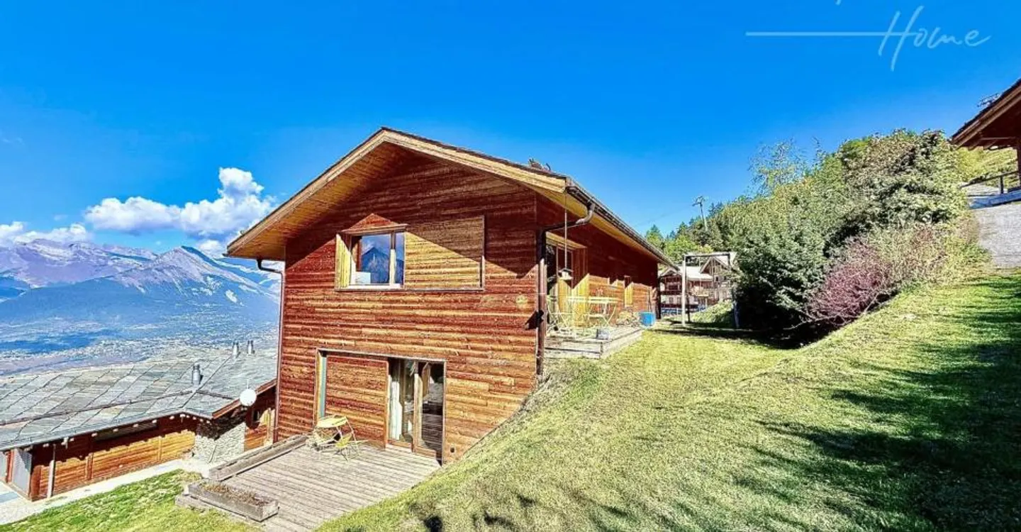 Chalet d'exception Ski in - Ski out ? Vue panoramique sur les Alpes - Foto 1 von 12