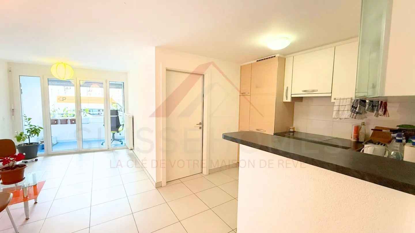 Bellissimo appartamento di 2,5 stanze con rendimento interessante nel cuore di Aigle - Foto 7 di 9