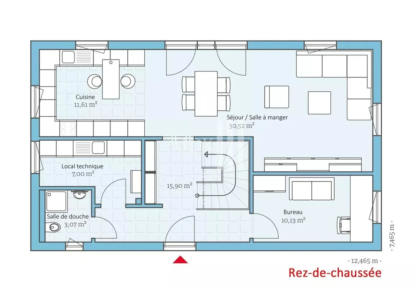 Belle villa de 5.5 pièces sur plan - Photo 4 sur 4