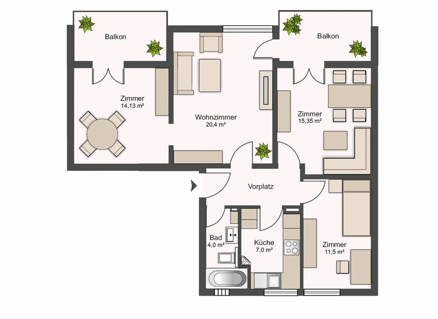 Parco giochi e area di incontro inclusi - Foto 9 di 13