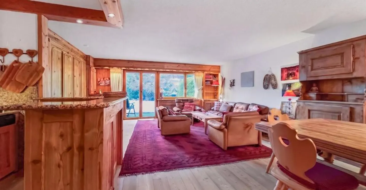 Charmant Appartement avec Jardin à Verbier - Photo 4 sur 13