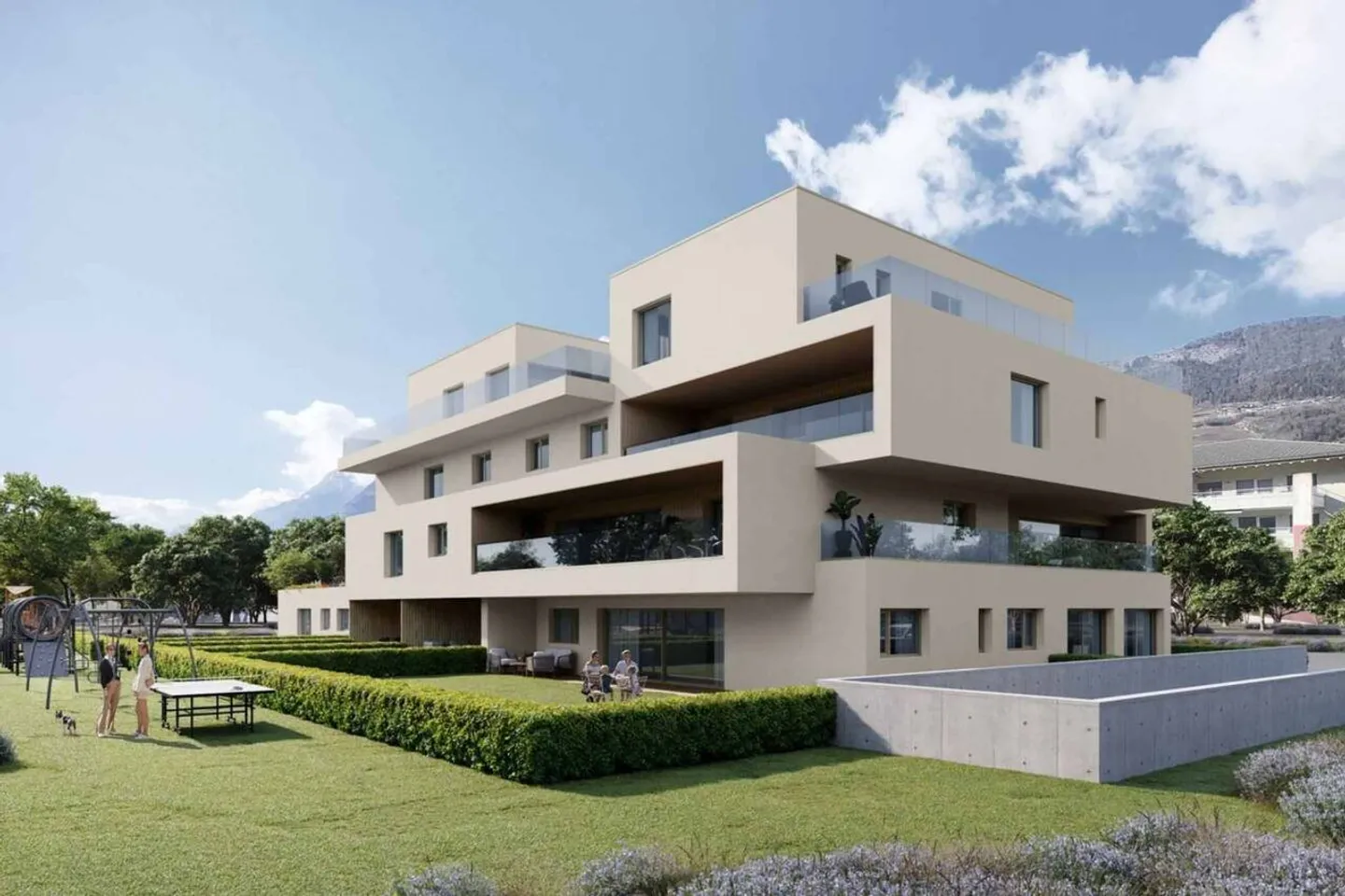 Zeitgenössisches Apartment in Vétroz - Foto 1 von 4