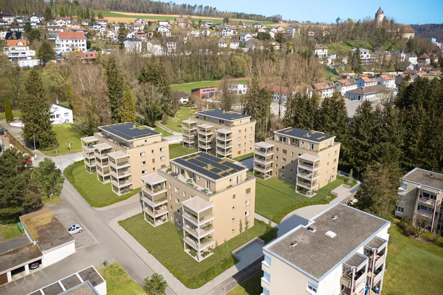 Modernes 3,5-Zimmer-Apartment in Porrentruy - Foto 1 von 4