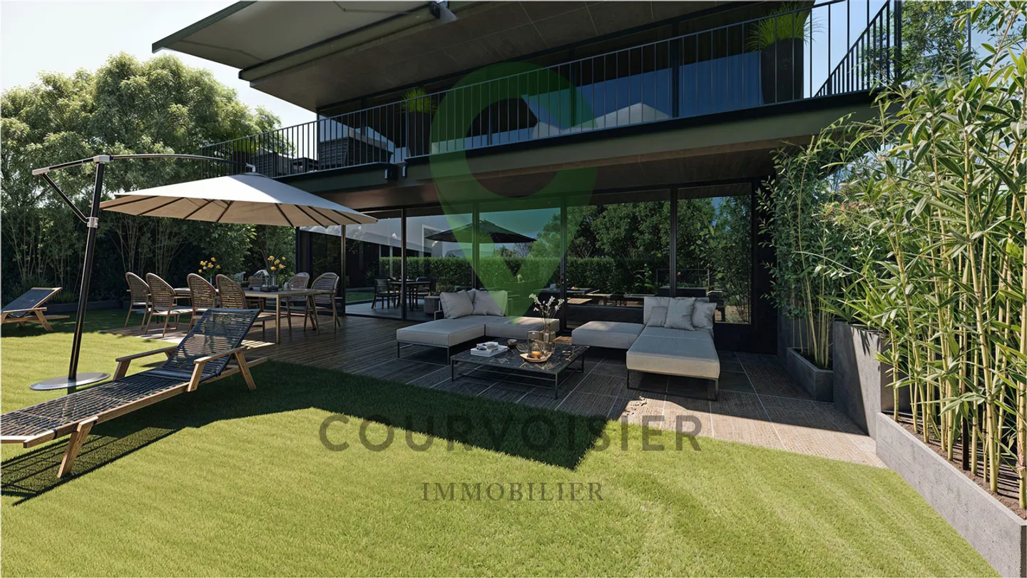 5.5 rooms on the ground floor with large private garden in Rolle - Photo 1 of 7