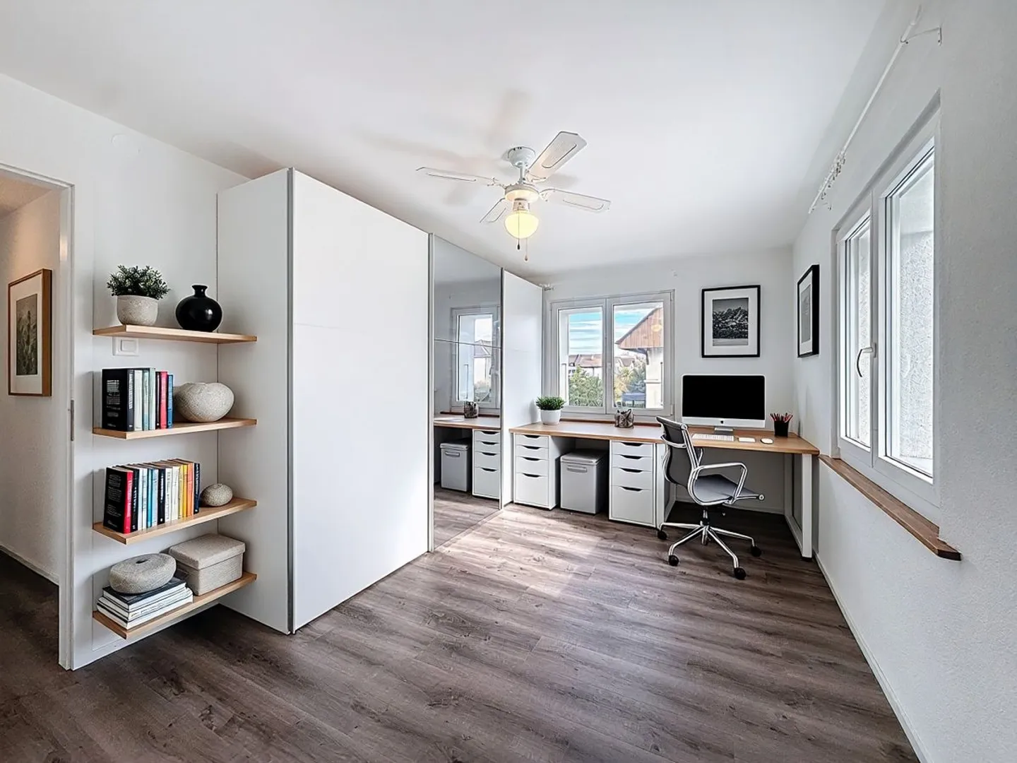 Zu verkaufen: Renovierte 3,5-Zimmer-Wohnung mit einzigartigem Charme, Veranda und exklusivem Garten - Foto 9 von 13