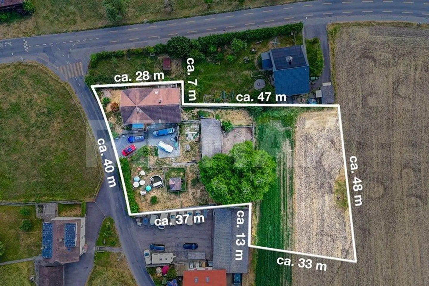 Spacious Building Land with Attractive Development Potential - Photo 1 of 9