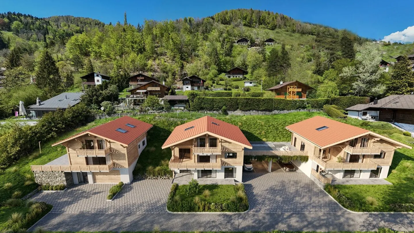 Chalet "Les Drei Gämse" a Crésuz - Foto 2 di 5