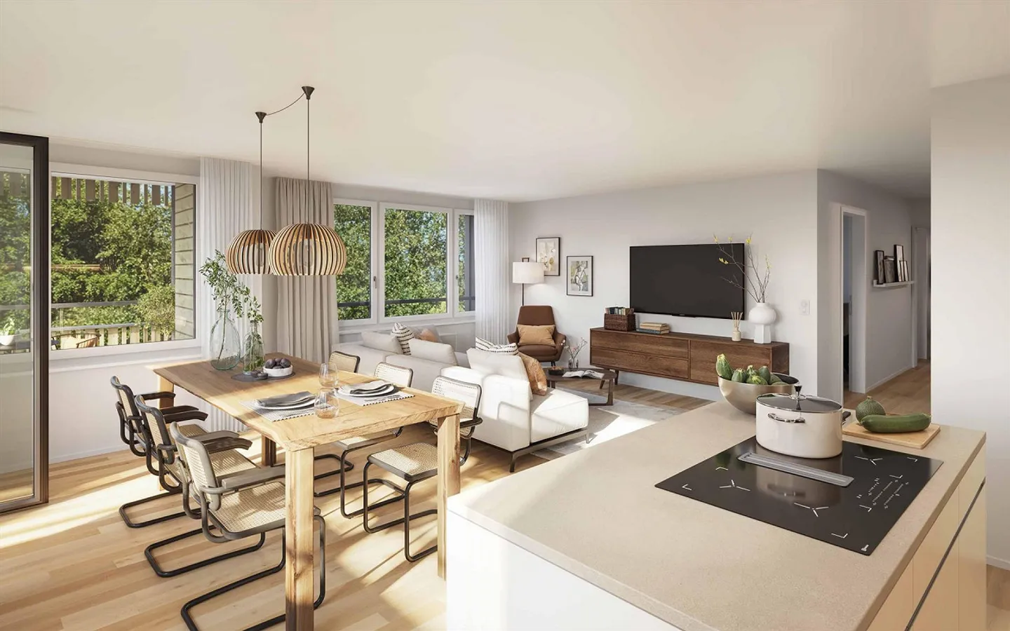 Flexibles Apartment für Familien - Foto 3 von 6