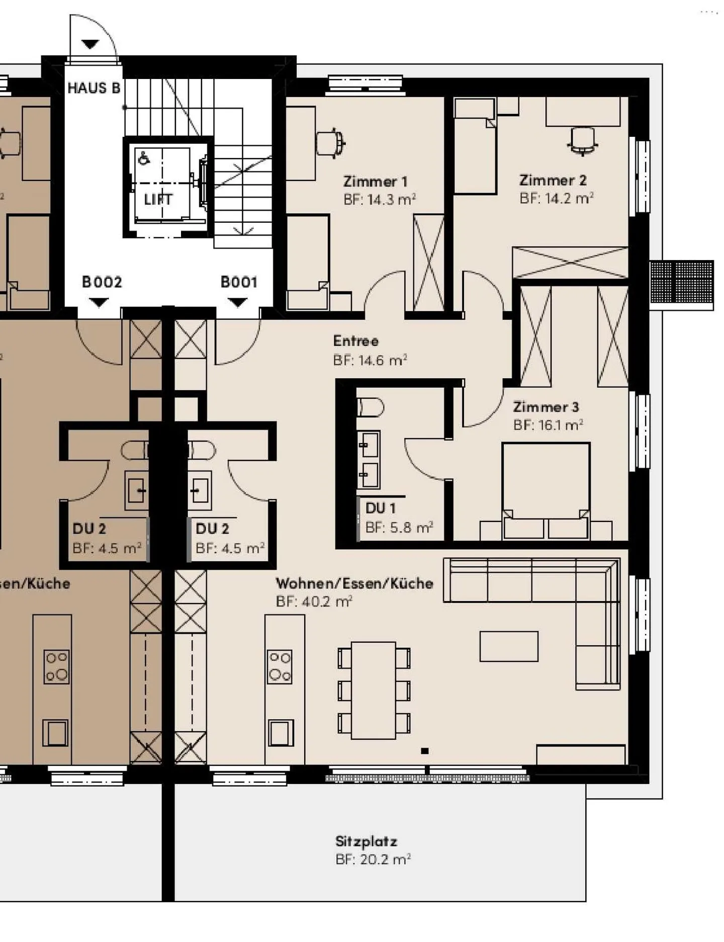 Paix, soleil et vues dégagées : un logement neuf confortable « i de Breiti » - Photo 5 sur 6