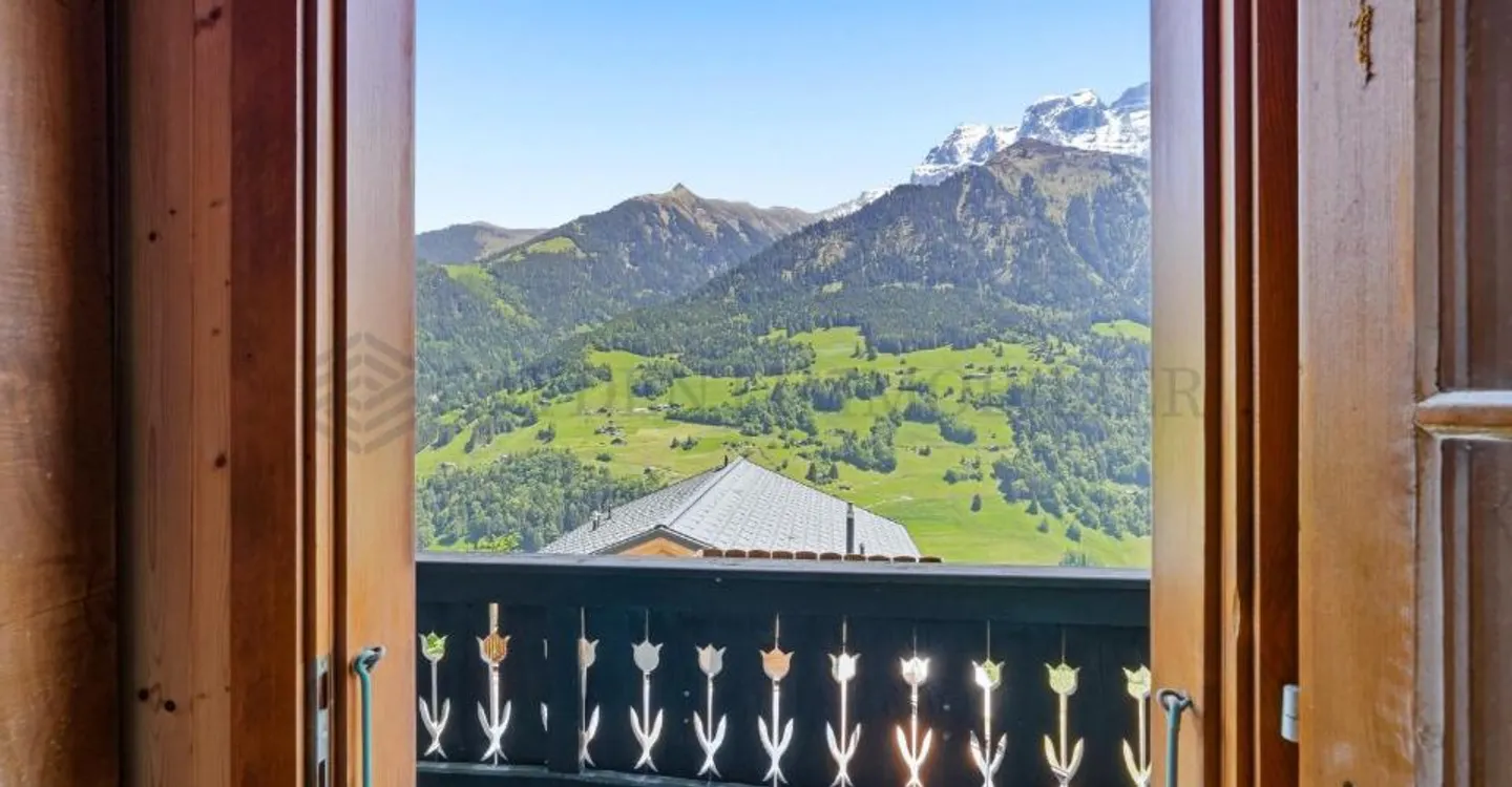 Authentisches Chalet, Gebiet der Portes du Soleil - Foto 9 von 12