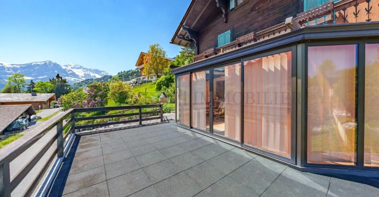 Authentisches Chalet, Gebiet der Portes du Soleil - Foto 10 von 12