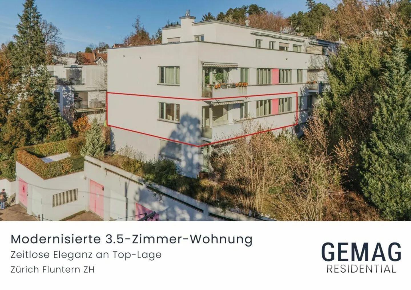 Modernized 3.5-room apartment in a prime location on Zürichberg - Photo 1 of 10