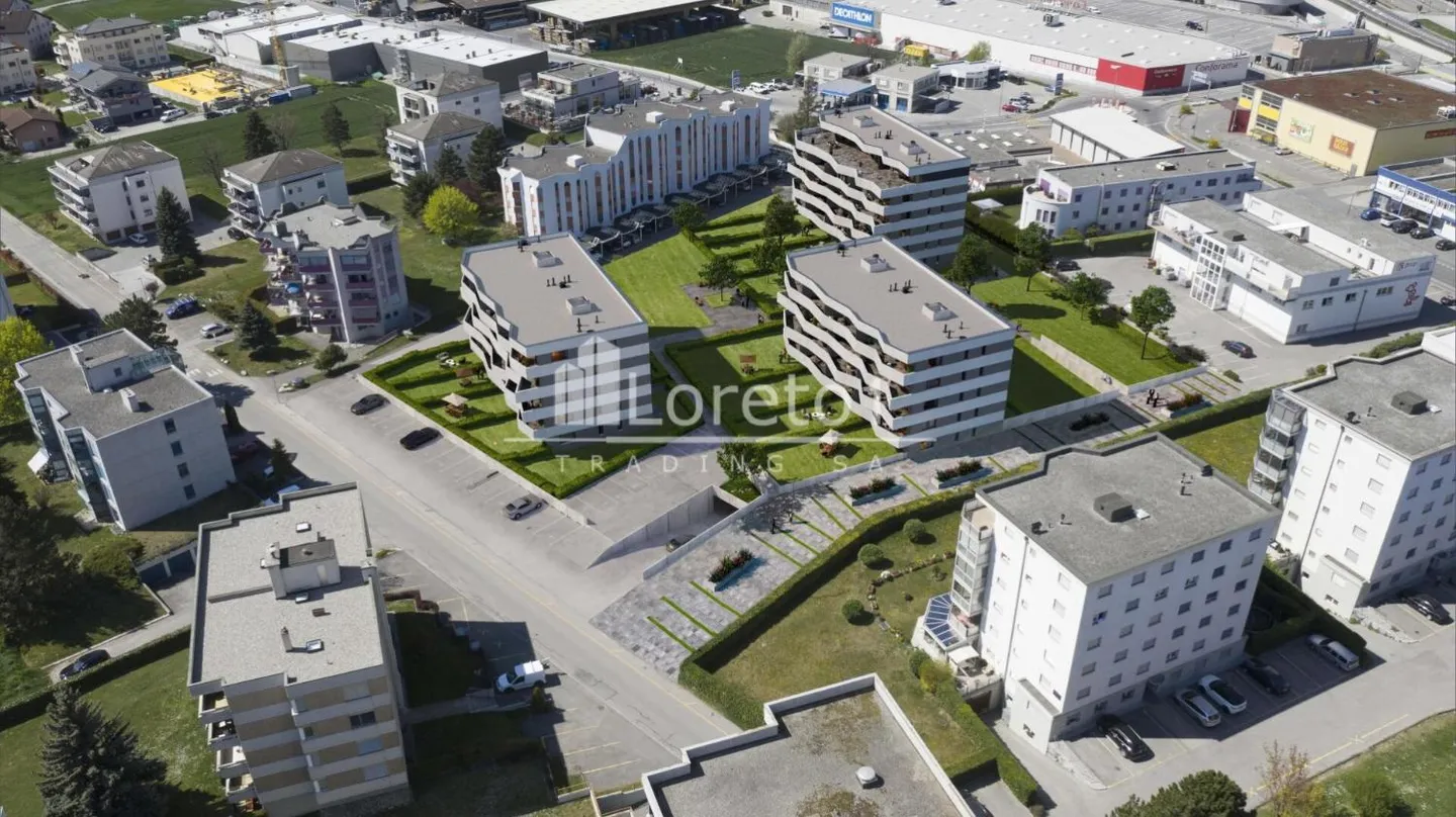 Places de parc intérieures à Conthey - Photo 3 sur 4