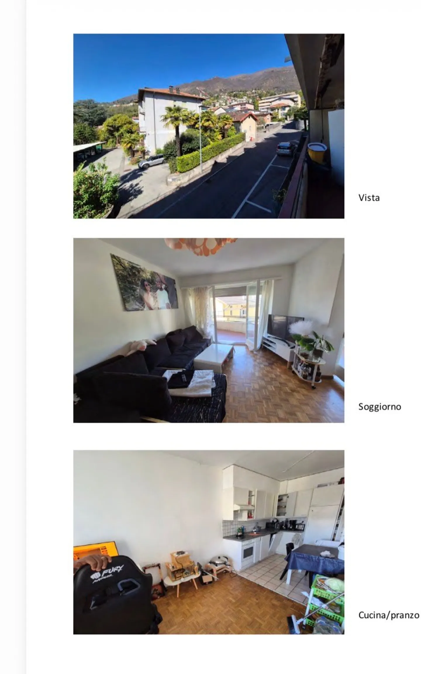 Bright 3-room apartment with balcony in Muralto - Primary residence - Photo 4 of 6