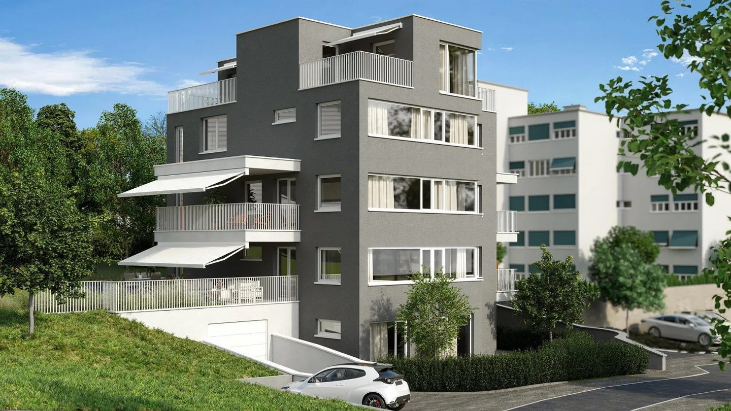 Nuova costruzione: Appartamento moderno di 3,5 locali con vista lago - Foto 3 di 4