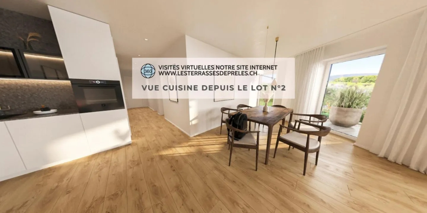 Appartement 4.5 pièces à Prêles - Photo 4 sur 13