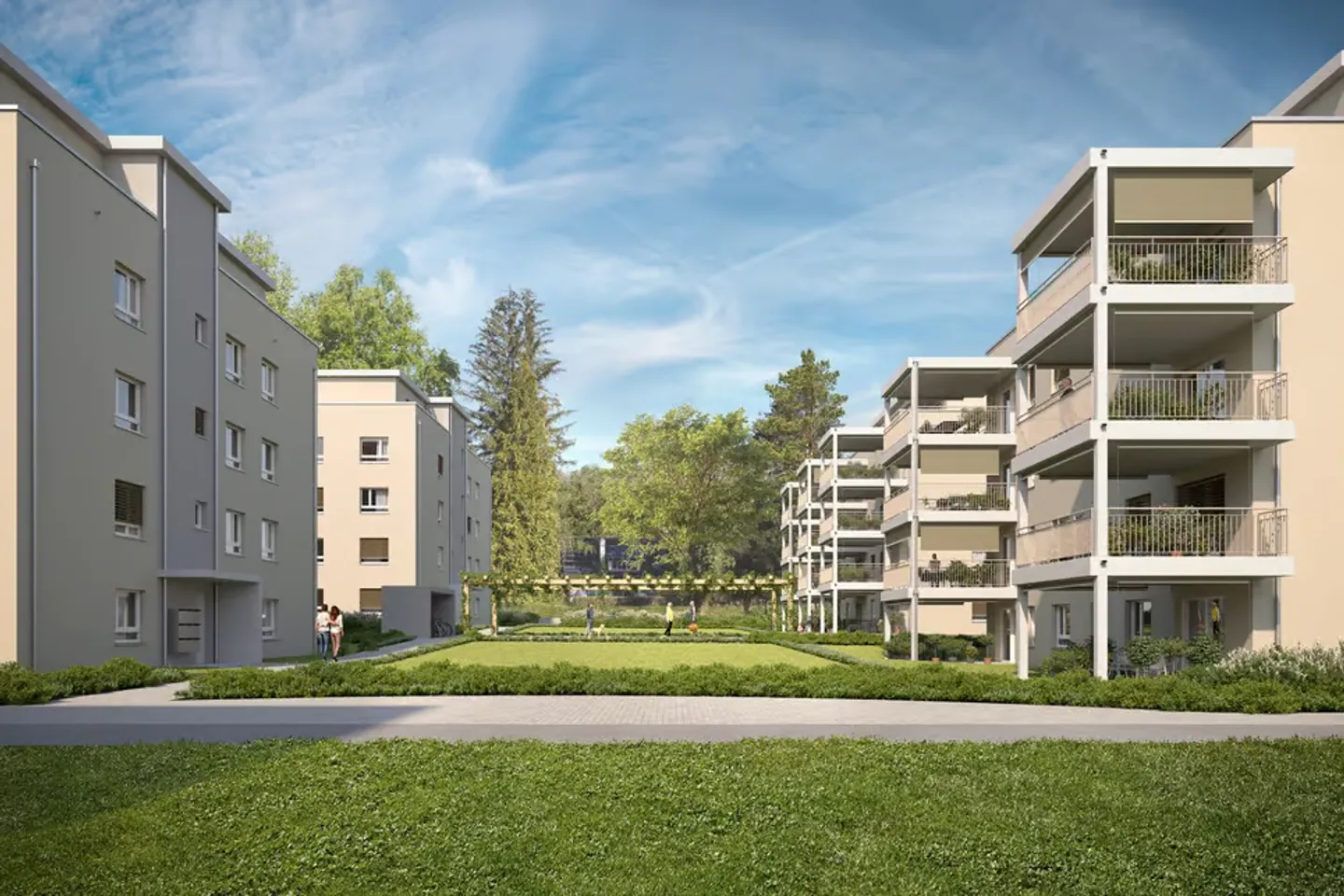 Modernes 2,5-Zimmer-Apartment in Porrentruy - Foto 2 von 4