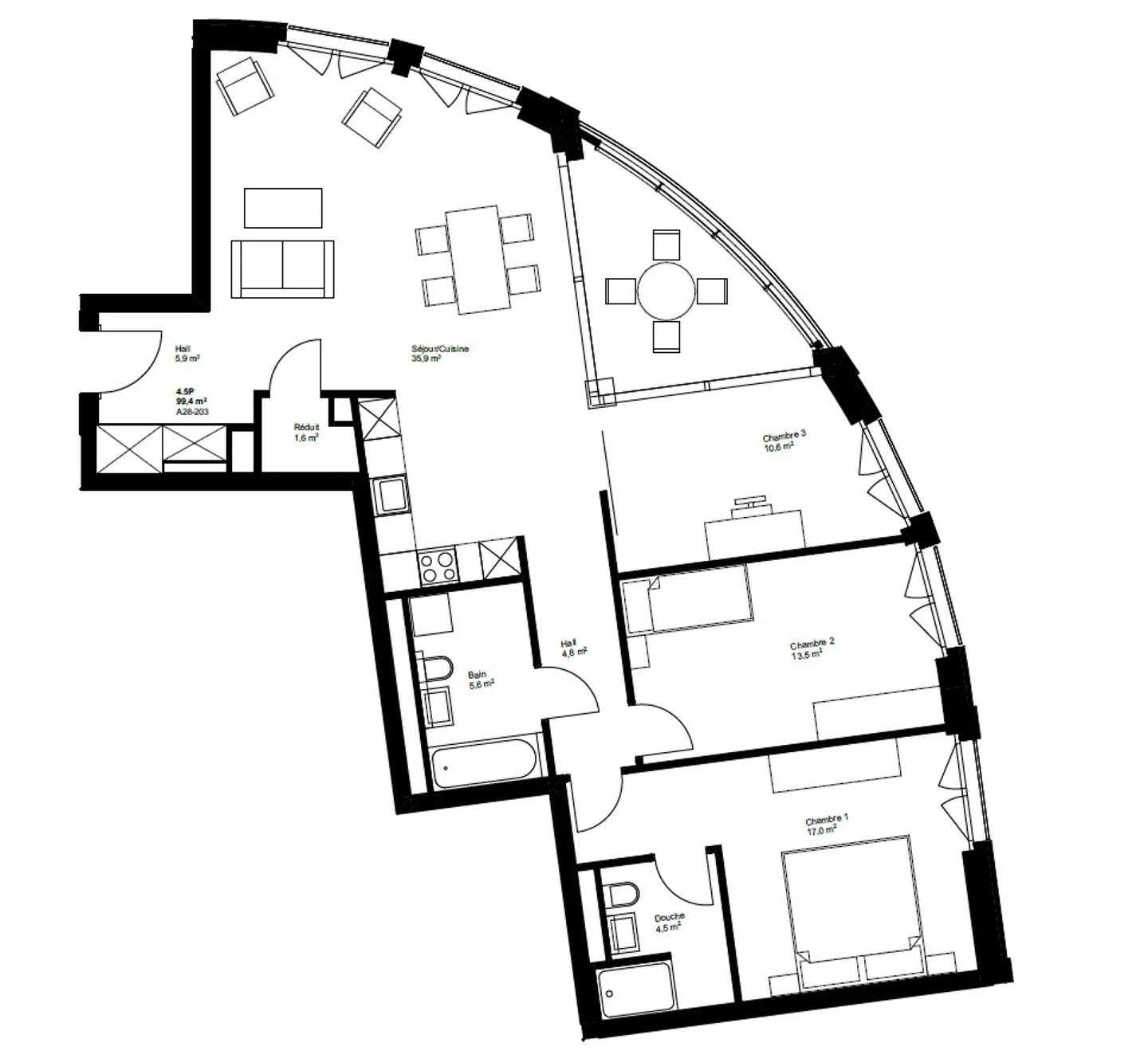 Modernes 4.5-Zimmer-Apartment - Foto 9 von 13