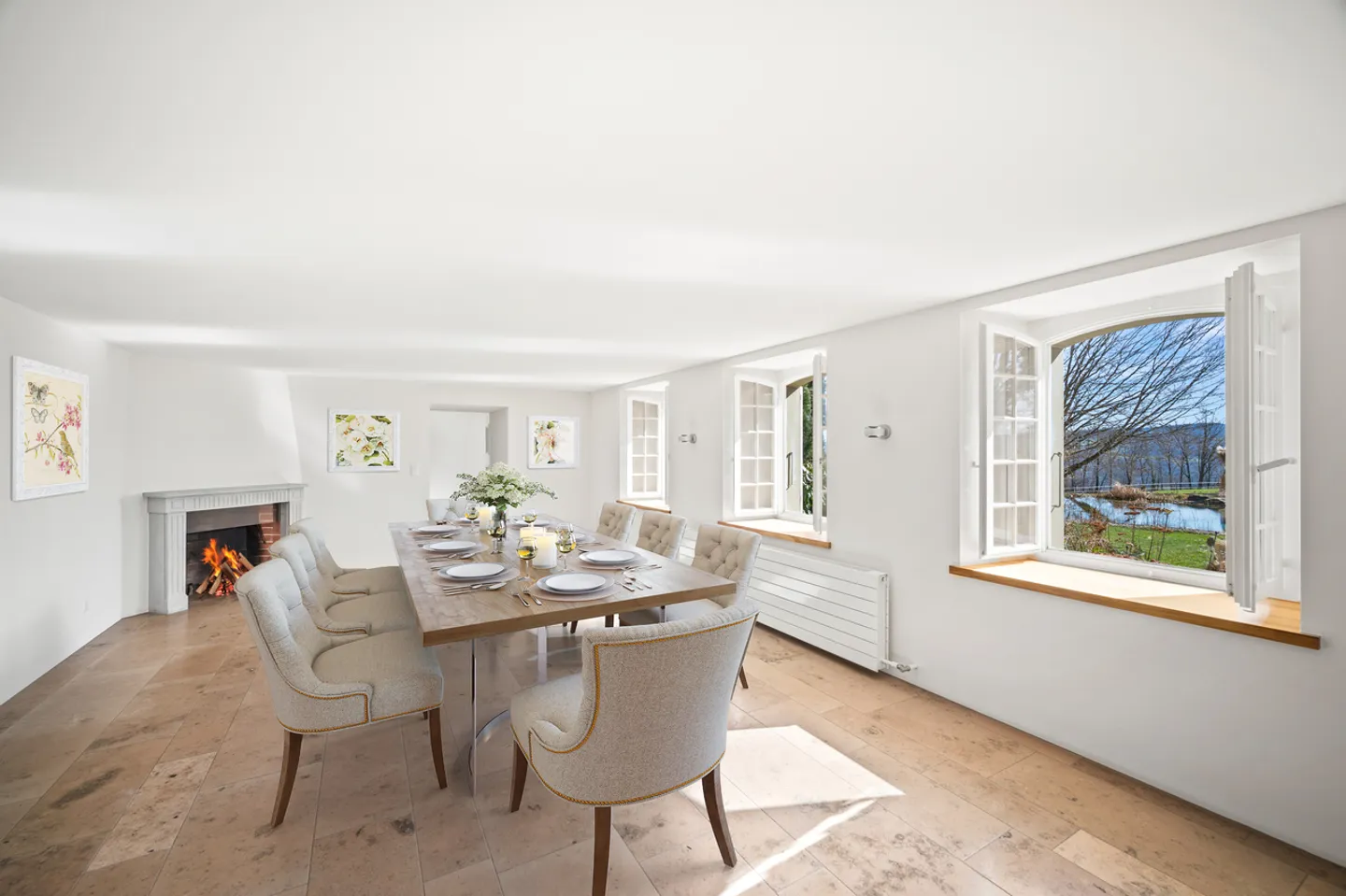 Splendide ferme rénovée avec piscine et installations équestres - Photo 5 sur 23