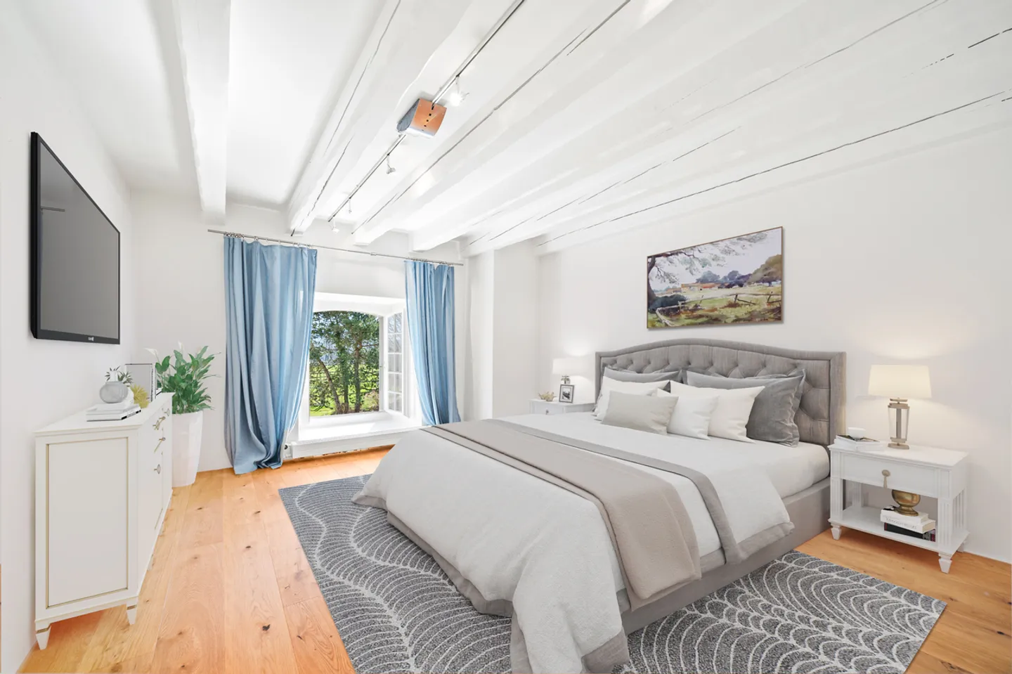 Splendide ferme rénovée avec piscine et installations équestres - Photo 14 sur 23