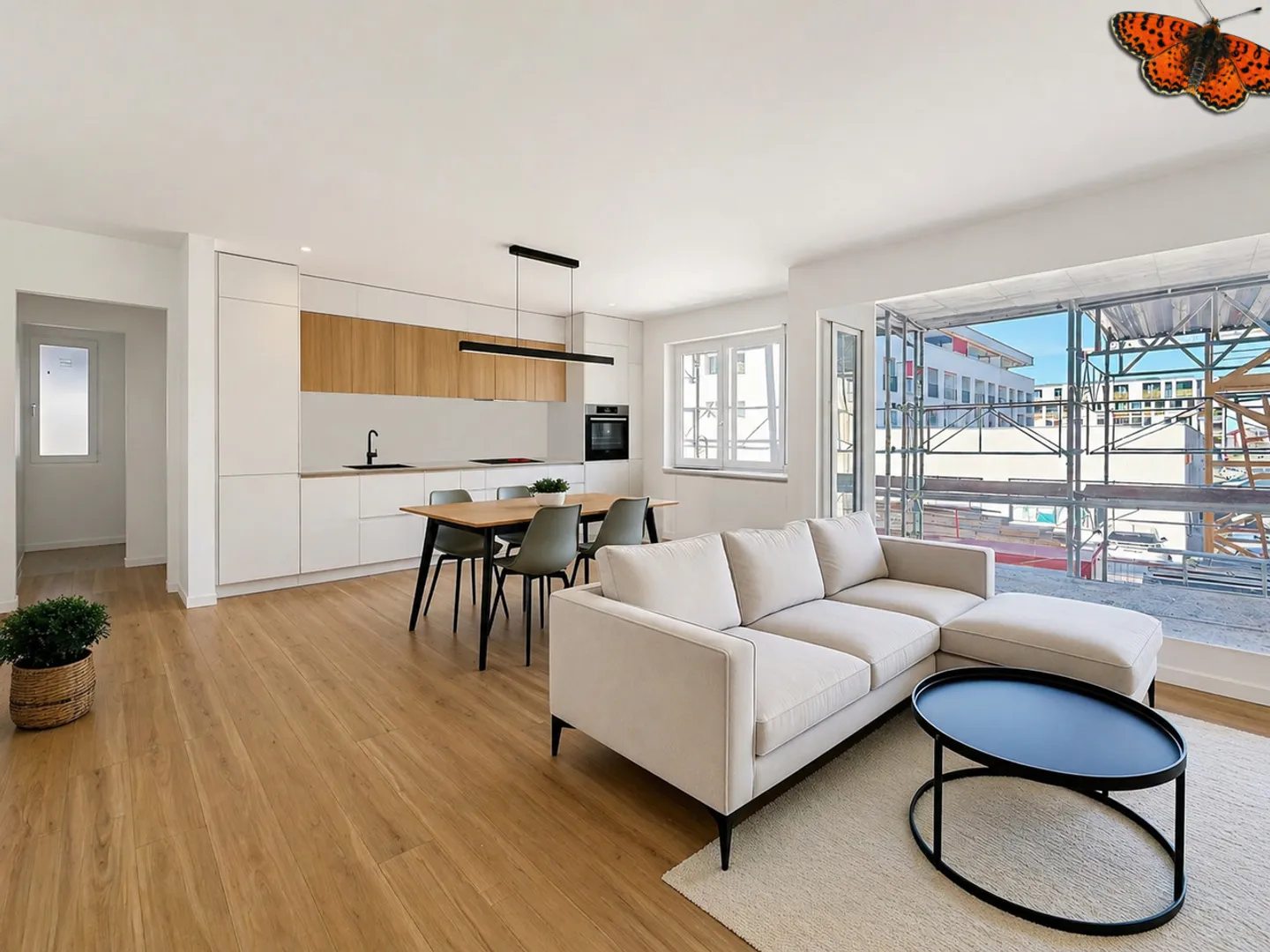 Modern Apartment with Balcony - Photo 1 of 7