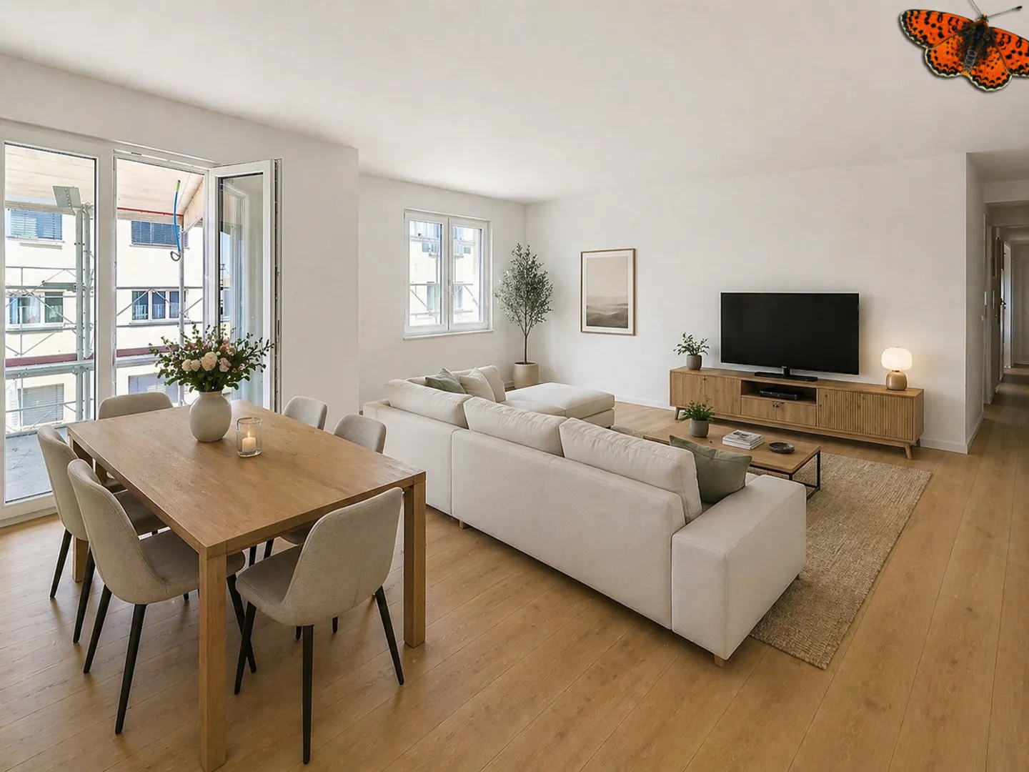 Modern Apartment with Balcony - Photo 2 of 7